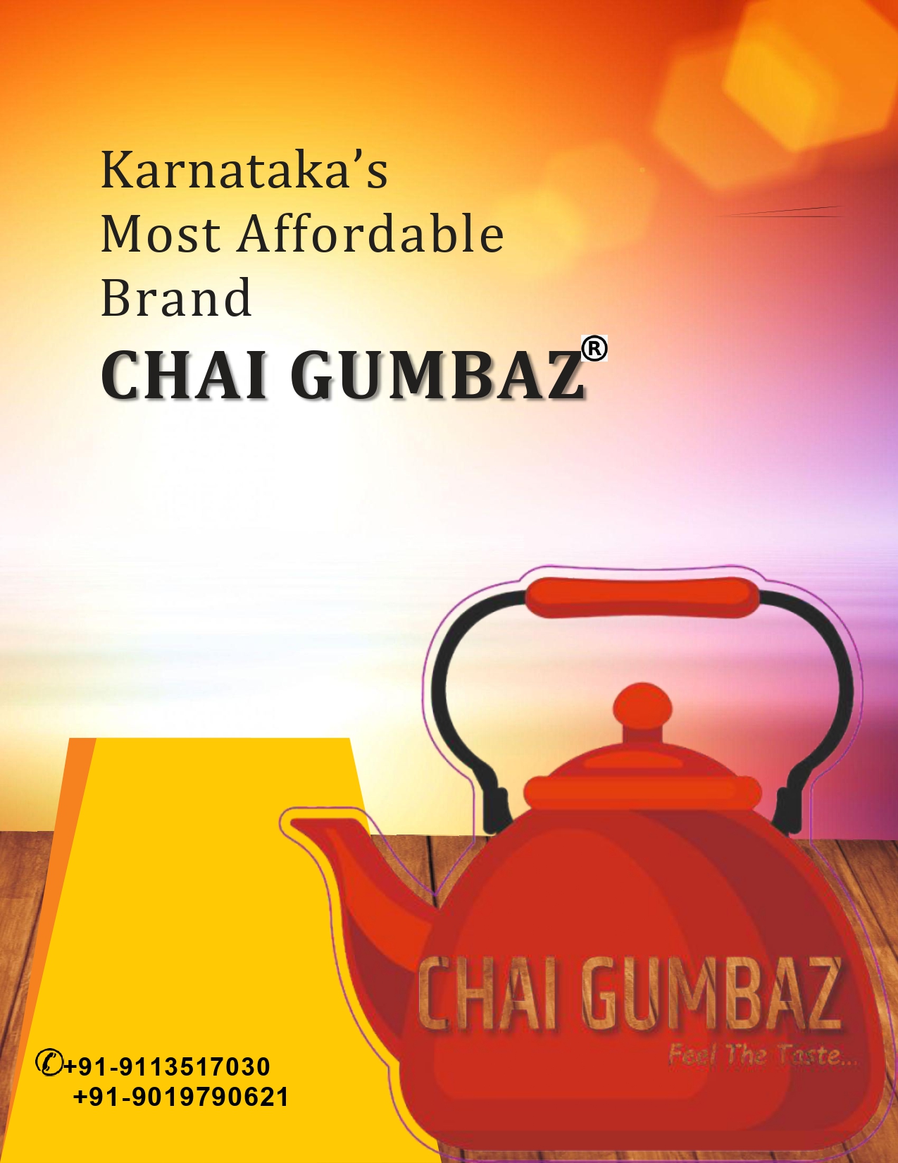 Chai Gumbaz Franchise 9